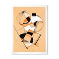 thumbnail image 1 of Designart 'Abstract Compositions Of Colored Geometric V' Modern Framed Art Print, 1 of 4