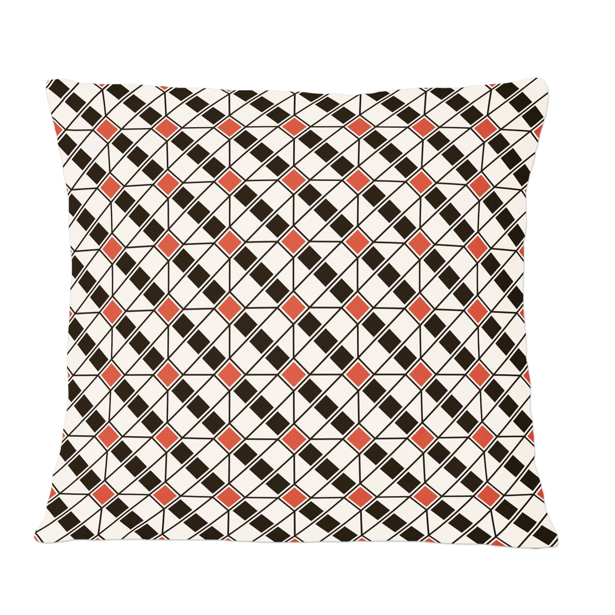 Designart Abstract Design Retro Pattern IV' Mid-Century Modern Throw Pillow - 12x20