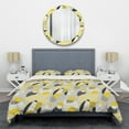 thumbnail image 1 of Designart 'Abstract Design Retro Pattern V' Mid-Century Modern Duvet Cover Set, 1 of 4