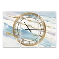 thumbnail image 1 of Designart 'Abstract Drift v2' Modern wall clock, 1 of 3