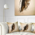 thumbnail image 1 of Designart Abstract Falcon in Flight - Animal Throw Pillow - 16x16, 1 of 5