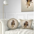 thumbnail image 1 of Designart Abstract Falcon on Branch - Animal Throw Pillow - 12x20, 1 of 5