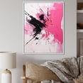 thumbnail image 1 of Designart "Abstract Fusion In Gold And Purple II" Fuschia Floater Framed Canvas Prints, 1 of 5