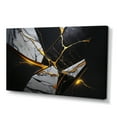thumbnail image 1 of Designart Abstract Geode Black I Canvas Wall Art, 1 of 5