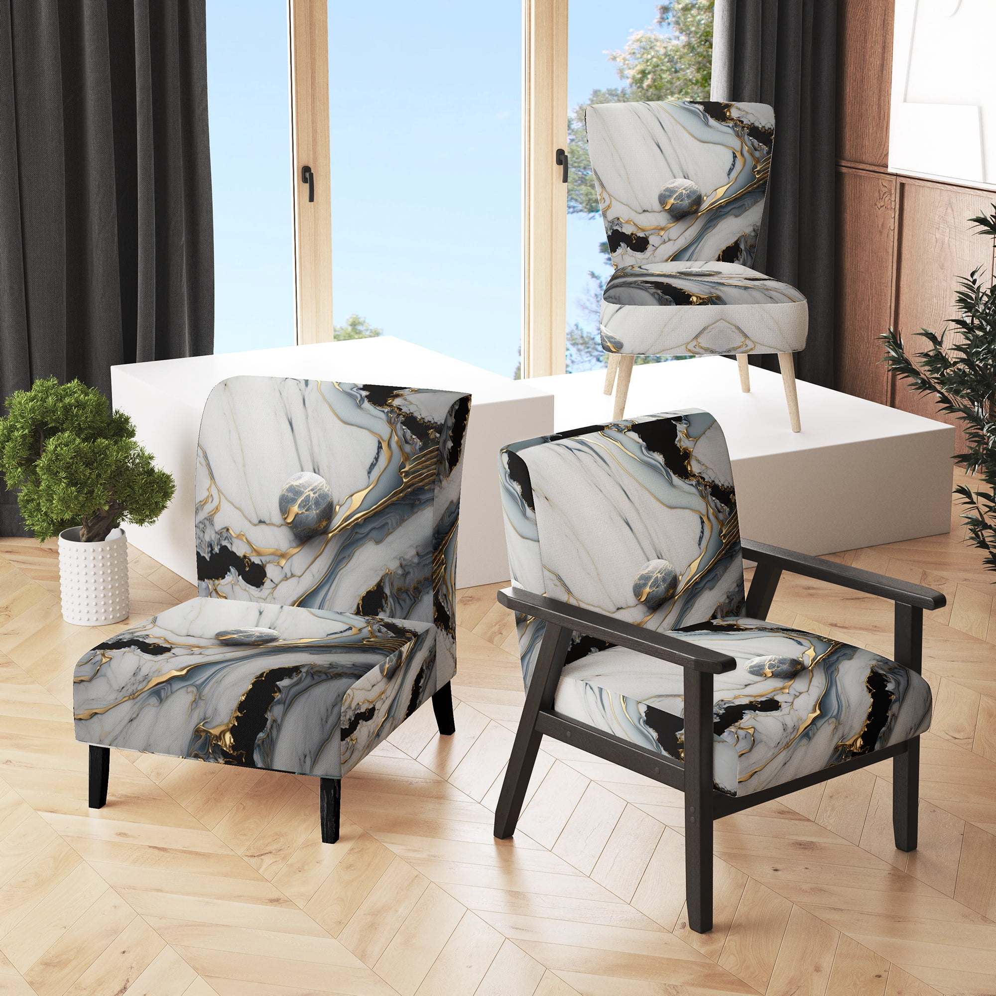 Geode Chair Designart