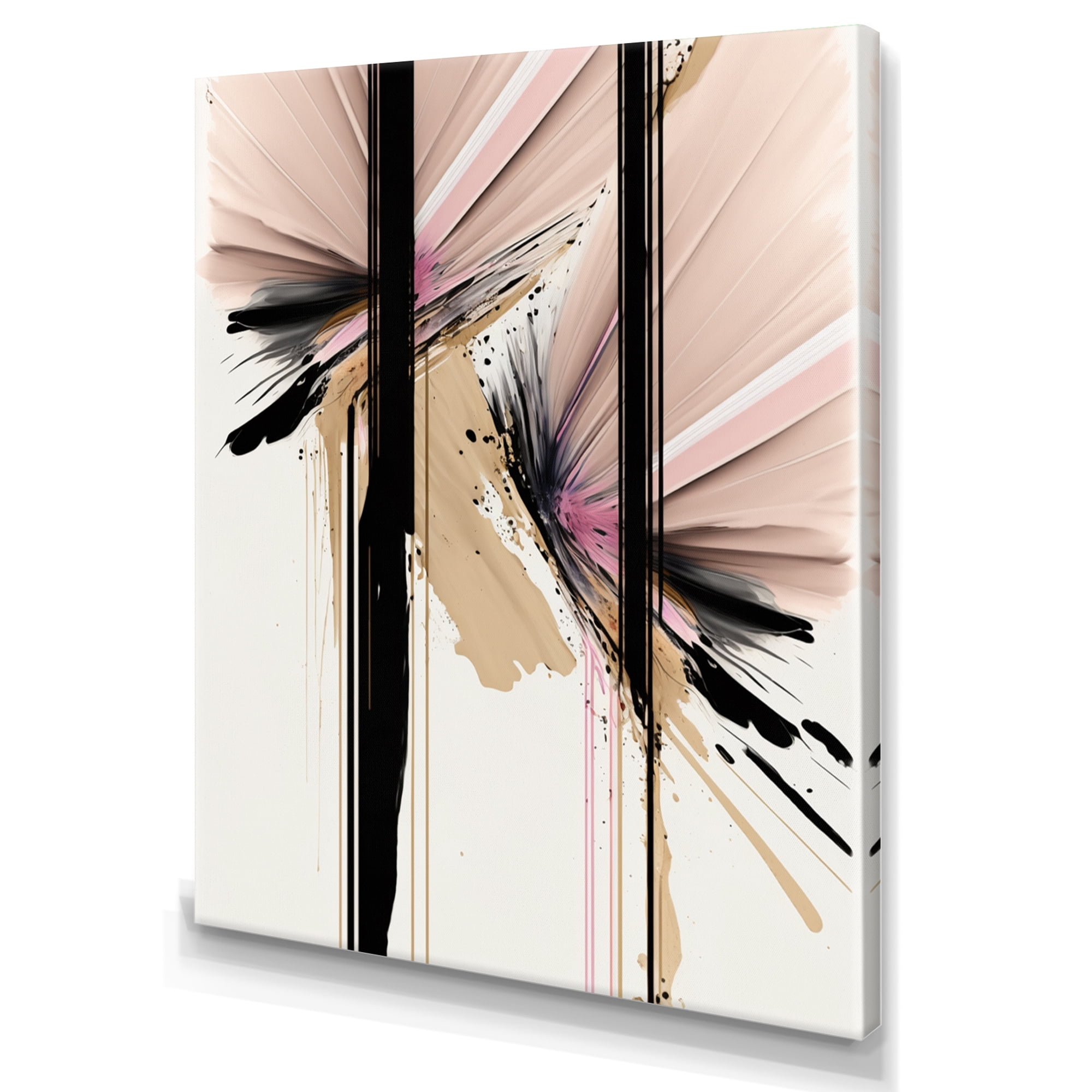 Designart Abstract Geode Painting III Canvas Wall Art
