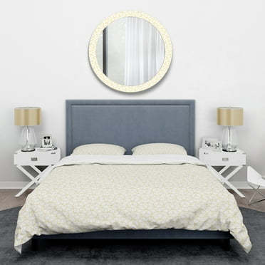Designart 'Abstract Geometrical ' Mid-Century Modern Duvet Cover Set