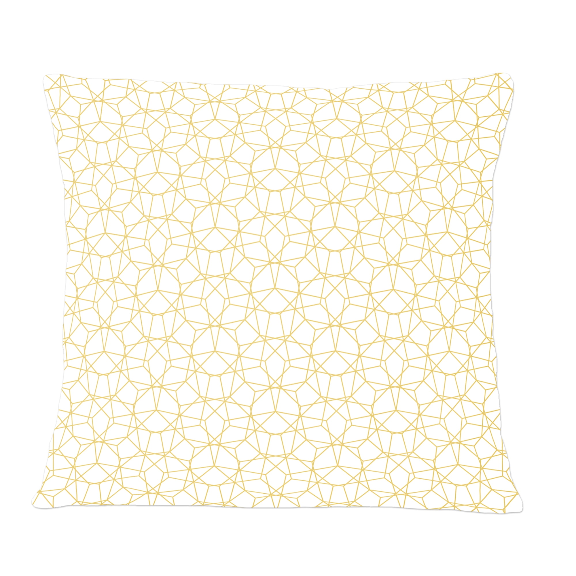 Designart Abstract Geometrical ' Mid-Century Modern Throw Pillow - 12x20