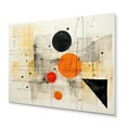 thumbnail image 1 of Designart "Abstract Geometry II" Abstract Shapes Metal Wall Art, 1 of 5