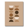 thumbnail image 1 of Designart ' Abstract Moon and Sun Geometric Print II ' Modern Canvas Wall Art Print, 1 of 4