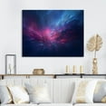 thumbnail image 1 of Designart "Abstract_Night_Sky_In_The_Upper_Atmosphere III" Abstract Canvas Art Print, 1 of 5