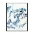 thumbnail image 1 of Designart 'Abstract Of Clouds Dark Blue Colored III' Modern Framed Canvas Wall Art Print, 1 of 5