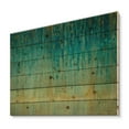 thumbnail image 1 of Designart 'Abstract Rain Panel' Modern & Contemporary Print on Natural Pine Wood, 1 of 3