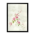 thumbnail image 1 of Designart 'Abstract Retro Drawing of Flowers II' Vintage Framed Art Print, 1 of 4