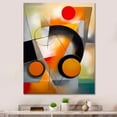 thumbnail image 1 of Designart "Abstract Shapes And Line Artwork III" Abstract Wall Decor, 1 of 5