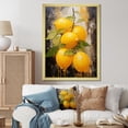 thumbnail image 1 of Designart "Abstract Shapes With Lemon Loops I" Abstract Shapes Picture Framed Wall Decor, 1 of 5