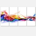 thumbnail image 1 of Designart 'Abstract Smoke ' Contemporary Artwork, 1 of 3