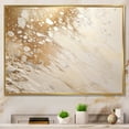 thumbnail image 1 of Designart "Abstract Tale Of Wine Sediments" Abstract Floater Framed Wall Art Prints, 1 of 5