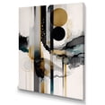 thumbnail image 1 of Designart Abstract Transitional Modern Shapes III Canvas Wall Art, 1 of 5