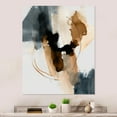thumbnail image 1 of Designart "Abstracted Roses I" Abstract Floral Metal Wall Art, 1 of 5