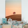 thumbnail image 1 of Designart "Abstraction Photography: Autumn Sunset I" Minimalism Canvas Prints, 1 of 7