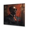 thumbnail image 1 of Designart "Action Star Snipes Visage" Celebrity Metal Wall Decor, 1 of 5