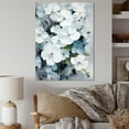 thumbnail image 1 of Designart "Adorned White Violets" Violets Canvas Art Print, 1 of 7