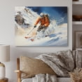 thumbnail image 1 of Designart "Adventurous Whistler, Canada IV" Sports Metal Wall Art, 1 of 5