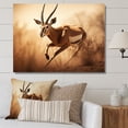 thumbnail image 1 of Designart "Africa Gazelles beauty" Animals Wall Decor, 1 of 5