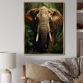 thumbnail image 1 of Designart "African Elephant II" African Floater Framed Canvas Print, 1 of 7