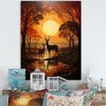 thumbnail image 1 of Designart "African Savannah Euphony IV" African Canvas Print, 1 of 5