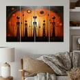 thumbnail image 1 of Designart "African Tribal flow V" African Tribal Metal Wall Decor Set, 1 of 5