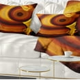 thumbnail image 1 of Designart Agate Geode Slice Macro - Abstract Throw Pillow - 12x20, 1 of 5