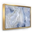thumbnail image 1 of Designart ' Agate Stone Background ' Abstract Framed Canvas Wall Art Print, 1 of 2