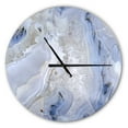 thumbnail image 1 of Designart 'Agate Stone ' Modern wall clock, 1 of 3