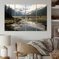 thumbnail image 1 of Designart "Alaskan Wilderness River Untamed Flow" Landscapes Wall Art Prints Set, 1 of 5