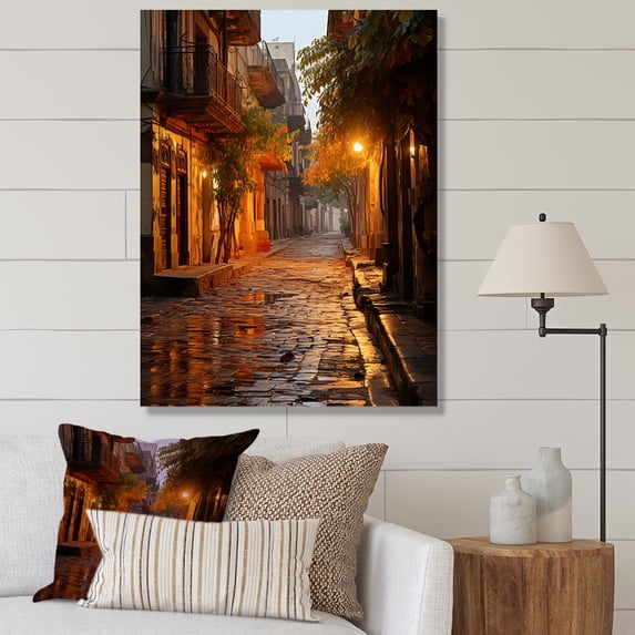 Designart "Alleyways Of Old Havana, Cuba I" Cuba Wall Art Prints