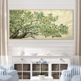 thumbnail image 1 of Designart "American Basswood Collage A Tree's Tapestry I" Oversized Landscapes Framed Wall Art - Country Green Tree Hallway Framed Wall Art Decor, 1 of 7