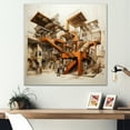thumbnail image 1 of Designart "Analytical Museums In Art" Museums Wall Art Living Room, 1 of 7