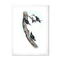 thumbnail image 1 of Designart 'Ancient Australian Bird Illustrations I' Traditional Framed Art Print, 1 of 4