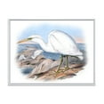 thumbnail image 1 of Designart 'Ancient Australian Birds XIII' Traditional Framed Canvas Wall Art Print, 1 of 5