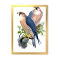 thumbnail image 1 of Designart 'Ancient Birds II' Traditional Framed Art Print, 1 of 4