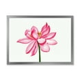 thumbnail image 1 of Designart 'Ancient Detail of A Pink Lotus' Traditional Framed Art Print, 1 of 4