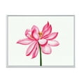 thumbnail image 1 of Designart 'Ancient Detail of A Pink Lotus' Traditional Framed Canvas Wall Art Print, 1 of 5