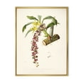 thumbnail image 1 of Designart 'Ancient Flower II' Traditional Framed Canvas Wall Art Print, 1 of 5