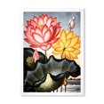 thumbnail image 1 of Designart 'Ancient Flowers II' Traditional Framed Art Print, 1 of 4