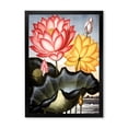 thumbnail image 1 of Designart 'Ancient Flowers II' Traditional Framed Art Print, 1 of 4