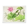 thumbnail image 1 of Designart 'Ancient Pink Lotuses In The Pond V' Traditional Framed Art Print, 1 of 4