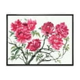 thumbnail image 1 of Designart 'Ancient Purple Azalea Flower' Traditional Framed Canvas Wall Art Print, 1 of 5