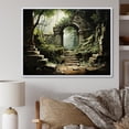 thumbnail image 1 of Designart "Ancient Ruins in Thailand II" Thailand Floater Framed Canvas Wall Art, 1 of 7